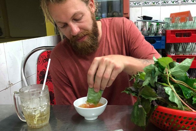 Saigon By Night and Street Food By Motorbike | Opt: Ao Dai Riders - Nguyen Van Cu Bridge and the Saigon River pause