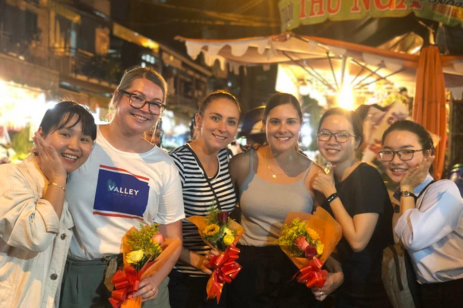Saigon Evening Food Tour by Scooter - The 24-hour wholesale flower market