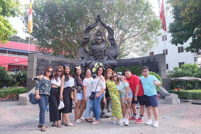 Saigon Morning City Historical Scooter Tour w Ao Dai Rider option - The Jade Emperor Pagoda and Its Chinese-Vietnamese Roots
