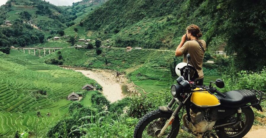 Sapa: Local Exploration on a Guided Motorbike Tour - Tavan, Lao Chai, and Y Linh Ho in the morning