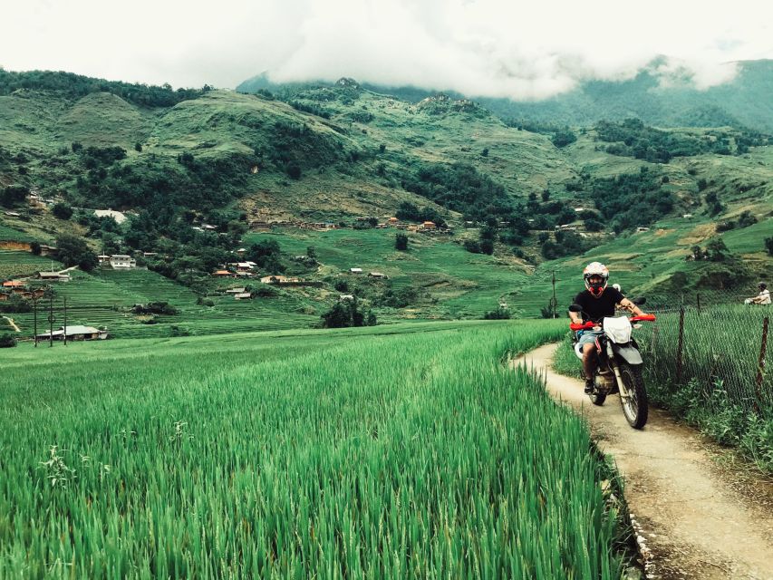 Sapa: Local Exploration on a Guided Motorbike Tour - Sunset from the mountain roads