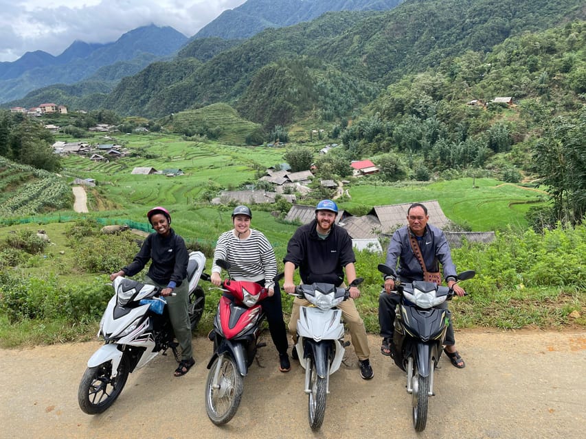 Sapa: Motorbike Tour 1 Day Visit Waterfalls & Local Villages - Muong Hoa Valley and the village road
