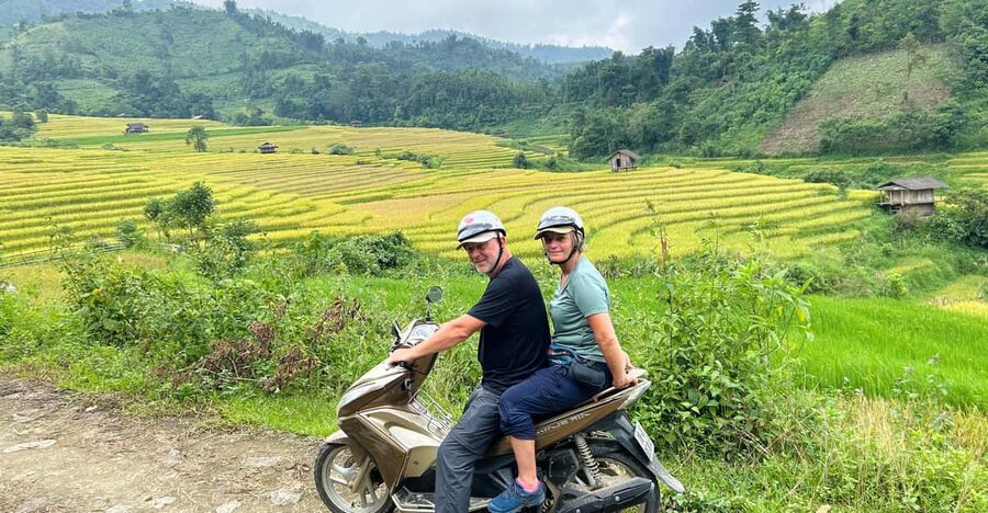 Sapa: Motorbike Tour 1 Day Visit Waterfalls & Local Villages - Lunch beside the stream in Lao Chai