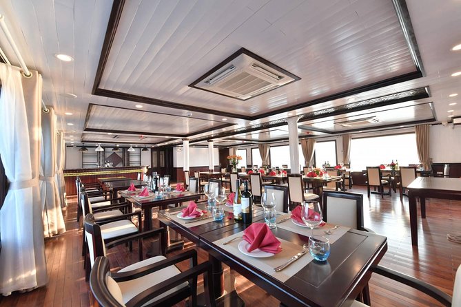 Sapphire Cruise 3 Days Tour into Halong Bay (2 Nights on Boat ) - Food, cabins, and service