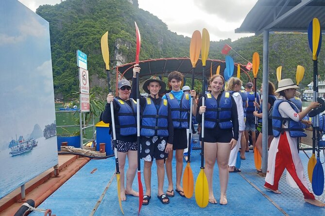 Sea Lion Luxury 5-Star Halong Day Cruise,Buffet Lunch,Shuttle Bus - Surprise Cave and the first major stop