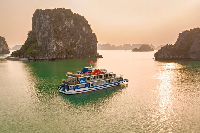 Sea Lion Luxury 5-Star Halong Day Cruise,Buffet Lunch,Shuttle Bus - Leaving Hanoi at 8:00 a.m.