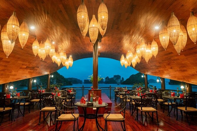 Sena Cruises Ha Long & Lan Ha Bay 3D2N - Viet Hai Village - Day one: Ha Long Bay, the Dark and Bright Cave, and sunset