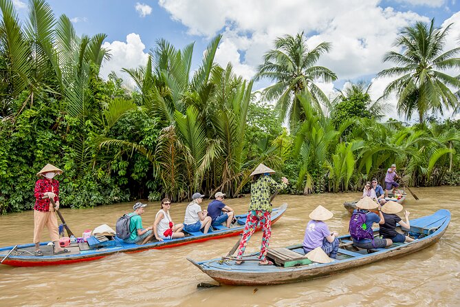 Small-group 2-Day Mekong Delta: Floating market, Cooking Class... - Boats, bicycles, snacks, and the hands-on parts
