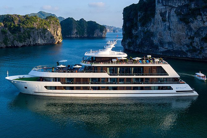 Stellar of the Seas Cruise Halong Bay 2Days 1Night on 5 Star Cruise - Food, guides, and what to confirm before boarding