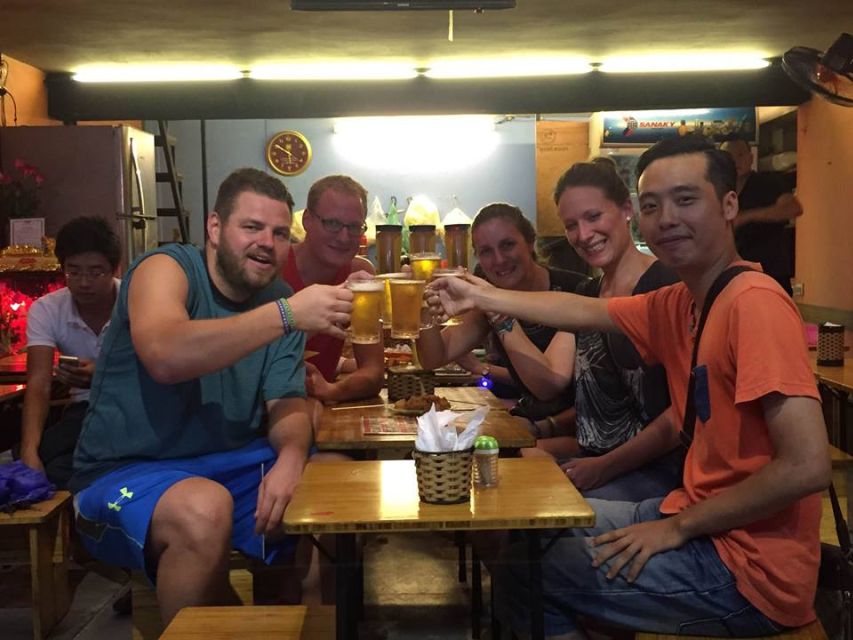 Street Food Tour Hanoi and Train Street Experience - Train Street and the railway through a residential lane