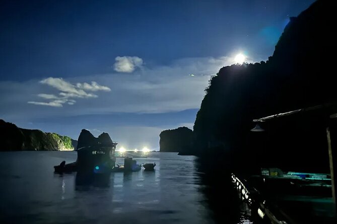 Sunset and Plankton Bioluminescent Night Kayak Lan Ha Bay - A floating fishing village with a local feel