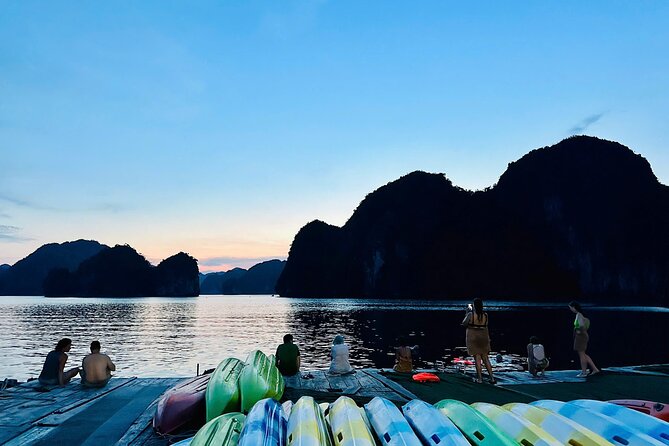 Sunset and Plankton Bioluminescent Night Kayak Lan Ha Bay - Guides who shape the evening