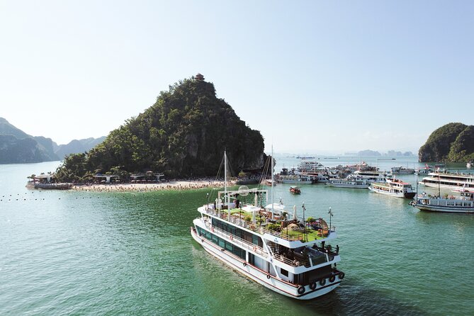 Sweetness Cruise Ha Long Bay: Caves, Kayaking, Swimming & Lunch - Ti Top Island for swimming or the summit