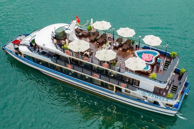 Taliya Day Cruise: Top Luxury Tour in Halong Bay & Lan Ha Bay - Lunch, service, and the sunset party