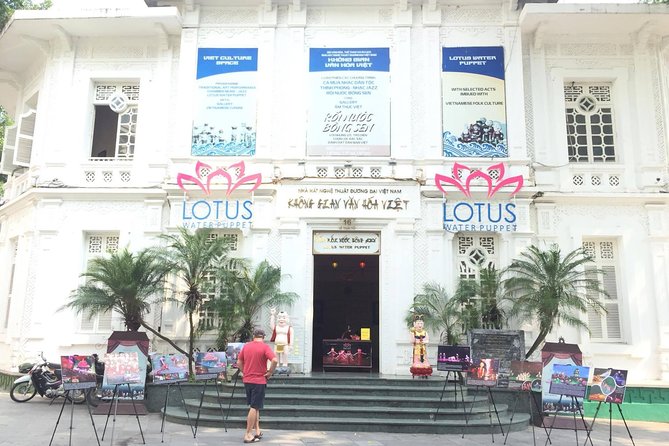 Thang Long Water Puppet Show Entrance Tickets - The 55-minute show at the flooded stage