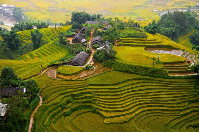 The Best Sapa Tour 2D1N Stay At 3</em> Hotel -Transfer by Sleep BUS – Hanoi to Sapa by sleeper bus’ /></p>
<p><p>The day begins early, with pickup listed between 6:30 and 7:00 a.m. in Hanoi’s Old Quarter. From there, you travel north by air-conditioned sleeper bus, usually arriving in Sapa around midday after about five hours on the road, though some trip accounts put the journey closer to six hours.</p>
</p>
<p><p>The bus is not a private vehicle reserved only for your group. It is a shared sleeper bus operated by a transport company, and luggage may be placed in the lower storage compartment. That matters if you are carrying a small suitcase, camera gear, or medication you need during the ride. Keep essentials in a compact day bag beside you.</p>
</p>
<p><p>Pickup details deserve care. The tour advertises pickup in central Hanoi, but some booking arrangements have involved meeting at a designated hotel or pickup point rather than receiving a door-to-door collection. Confirm the exact location before the morning of departure, especially if your hotel is outside the Old Quarter.</p>
</p>
<p><p>The long bus ride is the price of reaching Sapa in only two days. You get road scenery and a more affordable transfer than a private car, but you lose several hours that could otherwise be spent walking. I would choose this format if you have limited time in northern Vietnam and prefer a packaged arrangement. If you dislike long bus journeys, a longer Sapa stay may feel more satisfying.</p>
</p>
<div class="twil" style="margin: 20px 0; padding: 15px 0;"><p>More Private Car Days in Hanoi</p><ul style="margin: 10px 0; padding-left: 0; list-style: none;"><li style="margin: 0 0 12px 0; padding: 0 0 12px 0; border-bottom: 1px solid #F1E0E2; line-height: 1.4;"><a href="https://vietnamesetrips.com/halong-bay-cruise-2-days-1-night-from-hanoi-included-transfer/">Halong Bay Cruise 2 days 1 night from Hanoi included transfer</a><br><span style="font-size: 0.82em; color: #555;"><span style="color: #9E1F2D;">★</span> 5.0 &nbsp;&middot;&nbsp; 1,061 reviews</span></li><li style="margin: 0 0 12px 0; padding: 0 0 12px 0; border-bottom: 1px solid #F1E0E2; line-height: 1.4;"><a href="https://vietnamesetrips.com/best-halong-5-star-day-trip-inclusivebuffetcavekayaktransfer/">Best Halong 5 star Day Trip, inclusive,buffet,cave,kayak,transfer</a><br><span style="font-size: 0.82em; color: #555;"><span style="color: #9E1F2D;">★</span> 5.0 &nbsp;&middot;&nbsp; 933 reviews</span></li><li style="margin: 0; padding: 0; border-bottom: none; line-height: 1.4;"><a href="https://vietnamesetrips.com/private-transfer-between-hanoi-airport-han-and-hanoi-old-quarter/">Private transfer between Hanoi Airport (HAN) and Hanoi Old Quarter</a><br><span style="font-size: 0.82em; color: #555;"><span style="color: #9E1F2D;">★</span> 5.0 &nbsp;&middot;&nbsp; 850 reviews</span></li></ul></div><h2 id="arriving-in-sapa-and-finding-your-footing">Arriving in Sapa and finding your footing</h2>
<p> Hotel -Transfer by Sleep BUS – Arriving in Sapa and finding your footing’ /></p>
<p><p>The first day brings you into Sapa around lunchtime. The supplied schedule identifies Sapa Market as the first stop, giving you a chance to see the town before the countryside walks begin. Market visits can help you get your bearings, but do not expect a long independent shopping session. This is a short organized tour, so timing is likely to stay tight.</p>
</p>
<p><p>Sapa itself is a mountain resort town, not a quiet village. You will find hotels, restaurants, shops, and tour traffic here. The more rural side of the region comes later, on the paths leading away from town.</p>
</p>
<p><p>Lunch is included, as is dinner. The package also lists a second lunch and second dinner, which appears to cover the meals provided during the two-day program. Personal expenses are not included, so budget for drinks, snacks, souvenirs, and any handicrafts you choose to buy.</p>
</p>
<p><p>The hotel is described as a three-star property in Sapa village. One account describes a clean, comfortable, fully furnished room, but the exact hotel name is not provided in the tour details. That means you should treat the accommodation as practical rather than as a major feature of the holiday. It gives you a proper bed and a base in town, while the main reason to book is the hiking and village access.</p>
</p>
<h2 id="walking-beside-the-muong-hoa-river">Walking beside the Muong Hoa River</h2>
<p><img width="669" height="446" decoding="async" src=