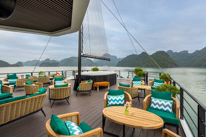 The Catamaran Luxury Day Cruise to Halong Bay from Hanoi(Best Selling) - The six-course lunch is a real part of the attraction