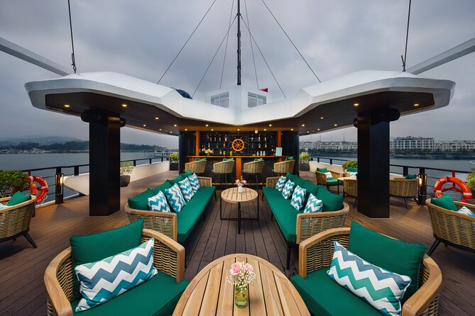 The Catamaran Luxury Day Cruise to Halong Bay from Hanoi(Best Selling) - Boarding the catamaran at Tuan Chau Marina