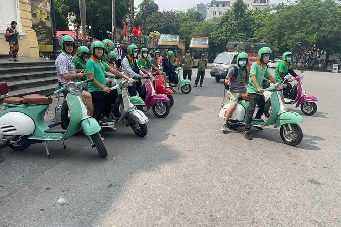 The Insider's Hanoi,Train Street, Countryside Highlight by Vespa - Red River island, banana farms, and a local market
