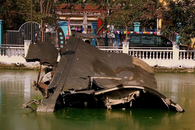 The Original War Tour Of Hanoi - Huu Tiep Lake and the B-52 in the Water