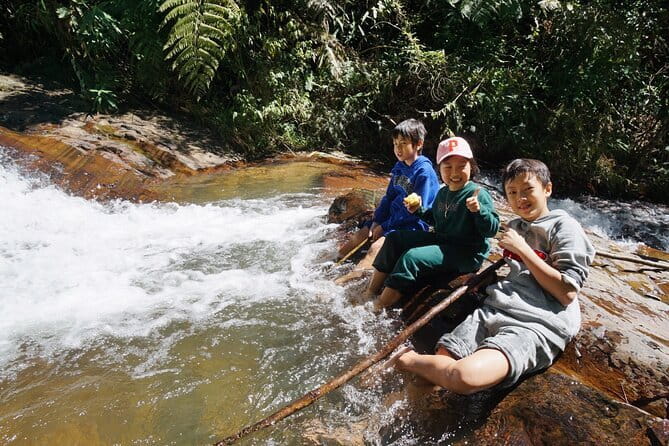 Trekking Tour to Hidden Waterfall & Sturgeon Farm for dog-lovers - Reaching the private waterfall