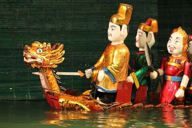 Vietnam: Thang Long Water Puppet Show - The live orchestra carries more than the dialogue