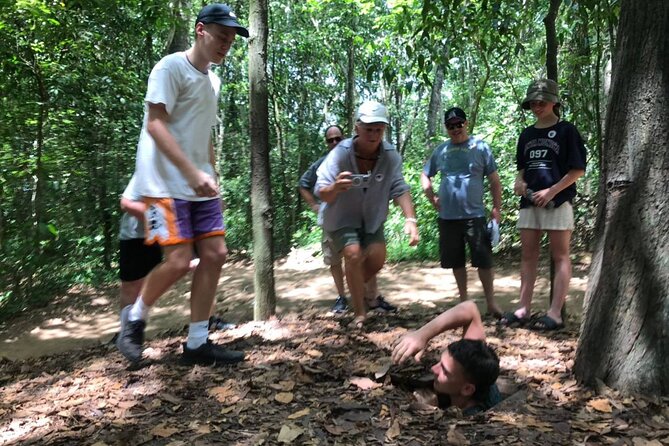 VIP Tour: Cu Chi Tunnels Half Day | Option: Real Shooting Guns - Leaving District 1 for the tunnels
