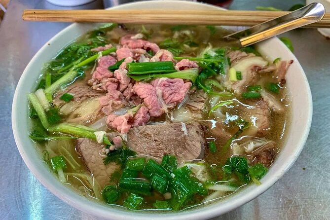 Walking Street Food Tour in Hanoi and Train Street - The Old Quarter walk between meals